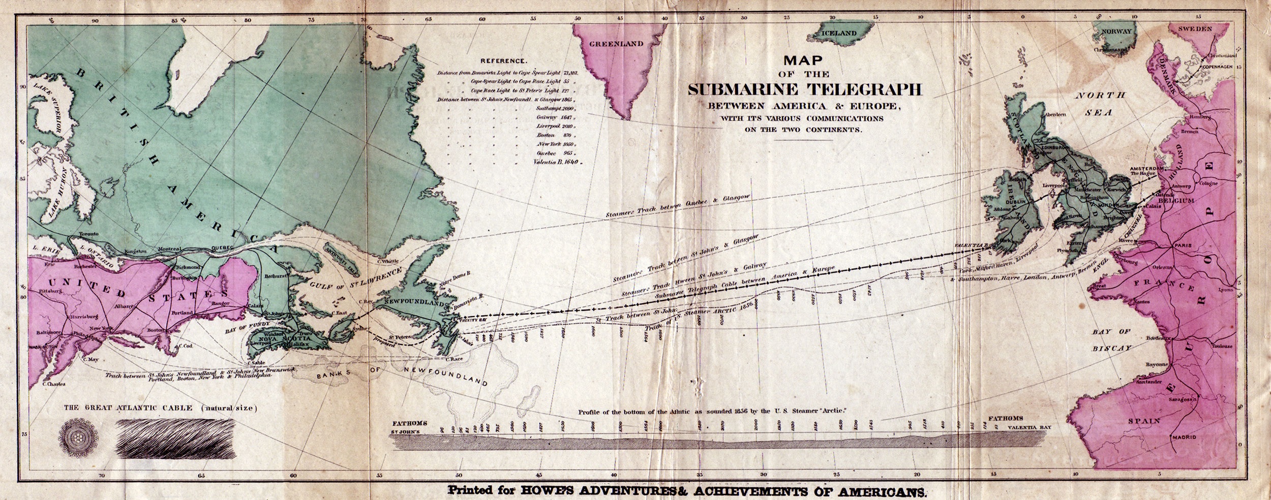 Cable telegráfico transatlántico - Wikipedia, la enciclopedia libre