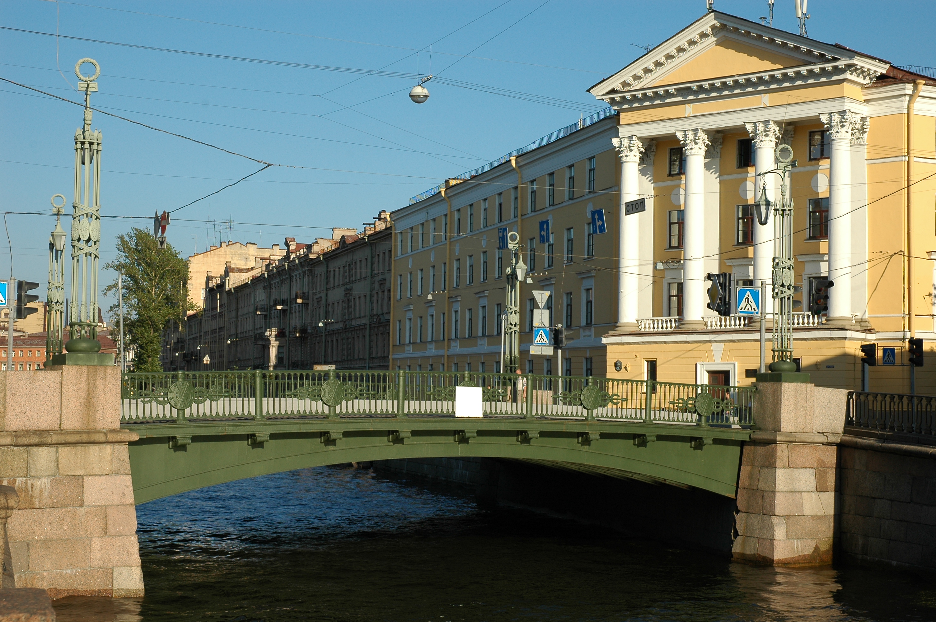 мосты через канал грибоедова в санкт петербурге