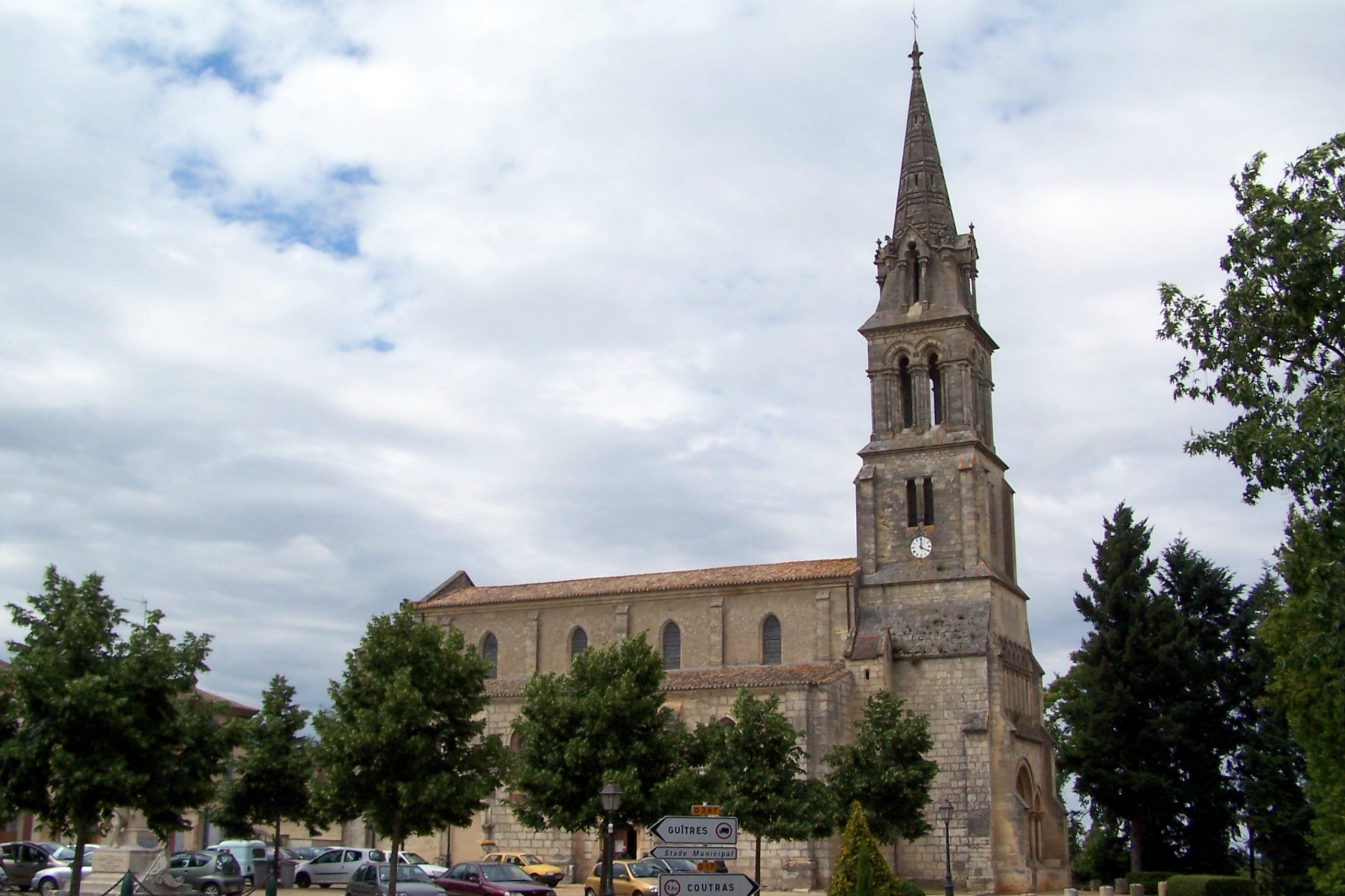 Eglise Saint-Pierre d'Abzac  France Nouvelle-Aquitaine Gironde Abzac 33230