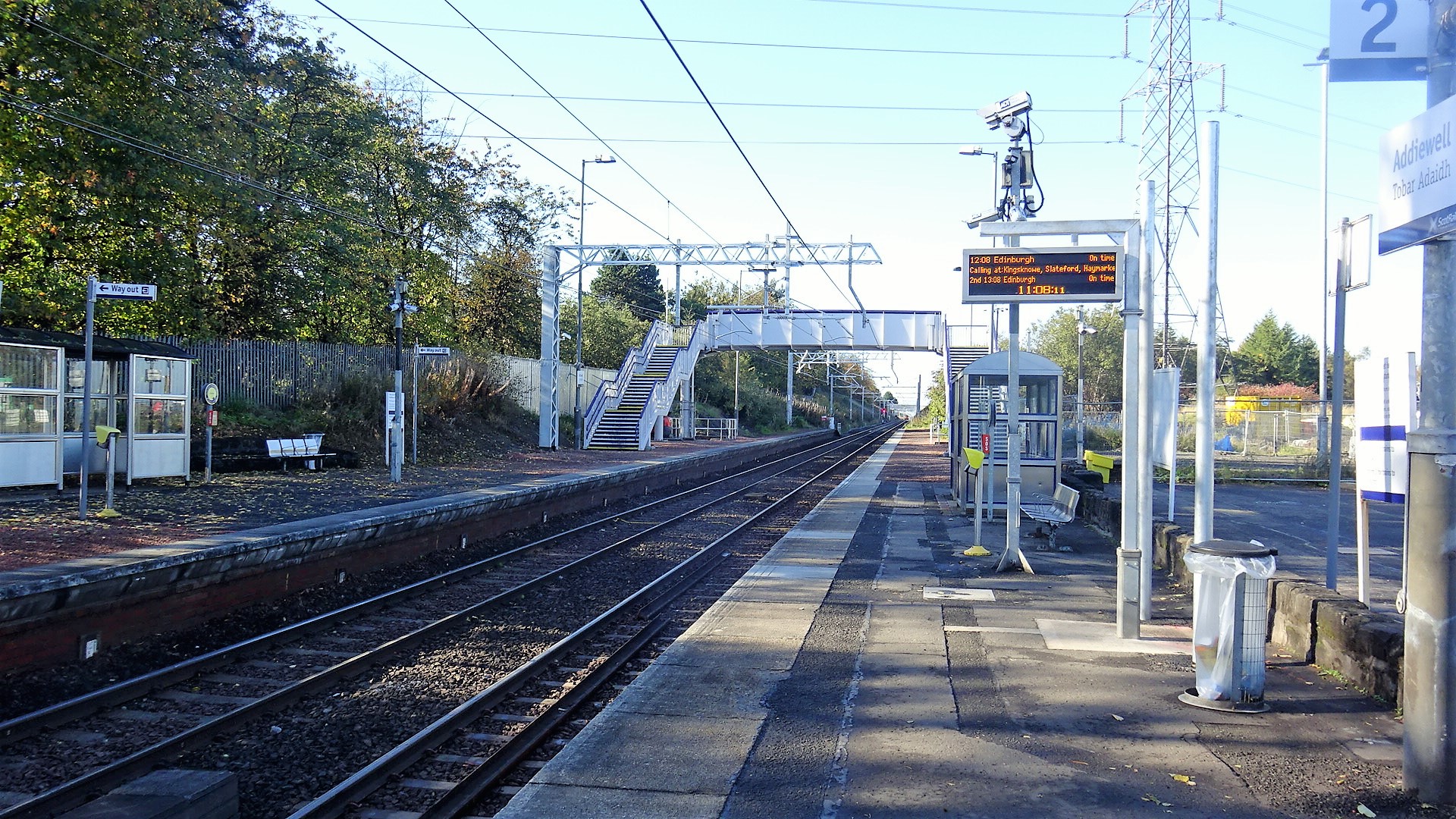 Addiewell railway station