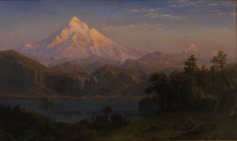 File:Albert Bierstadt - Mount Hood.jpg