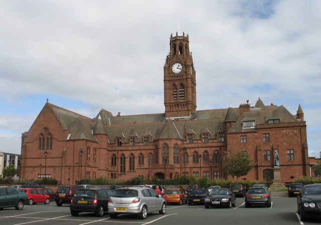 File:Barrow Town Hall, Cumbria, NWE.jpg