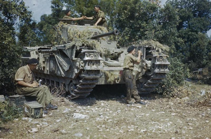 File:Churchill Tanks in Italy, July 1944 TR2017.jpg