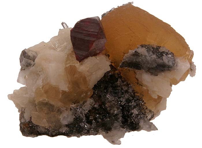 File:Cinnabar-Calcite-60995.jpg