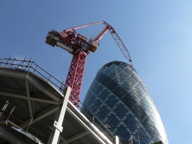 File:City of London, picking up the Gherkin^ - geograph.org.uk - 865250.jpg