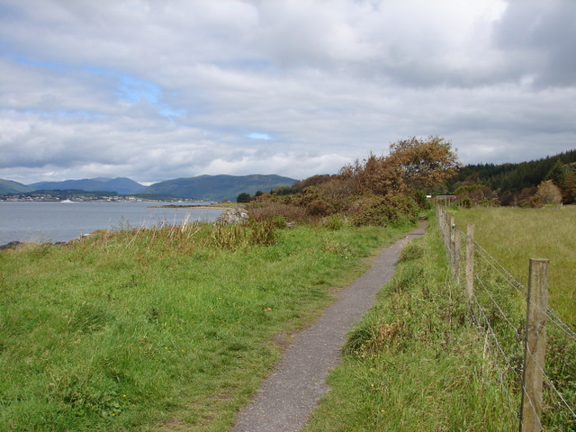 File:Coastal path at Lunderston Bay - geograph.org.uk - 2466066.jpg