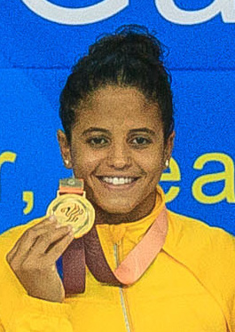 <span class="mw-page-title-main">Etiene Medeiros</span> Brazilian swimmer (born 1991)