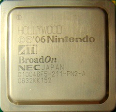 ATI "Hollywood" GPU within the Wii console
