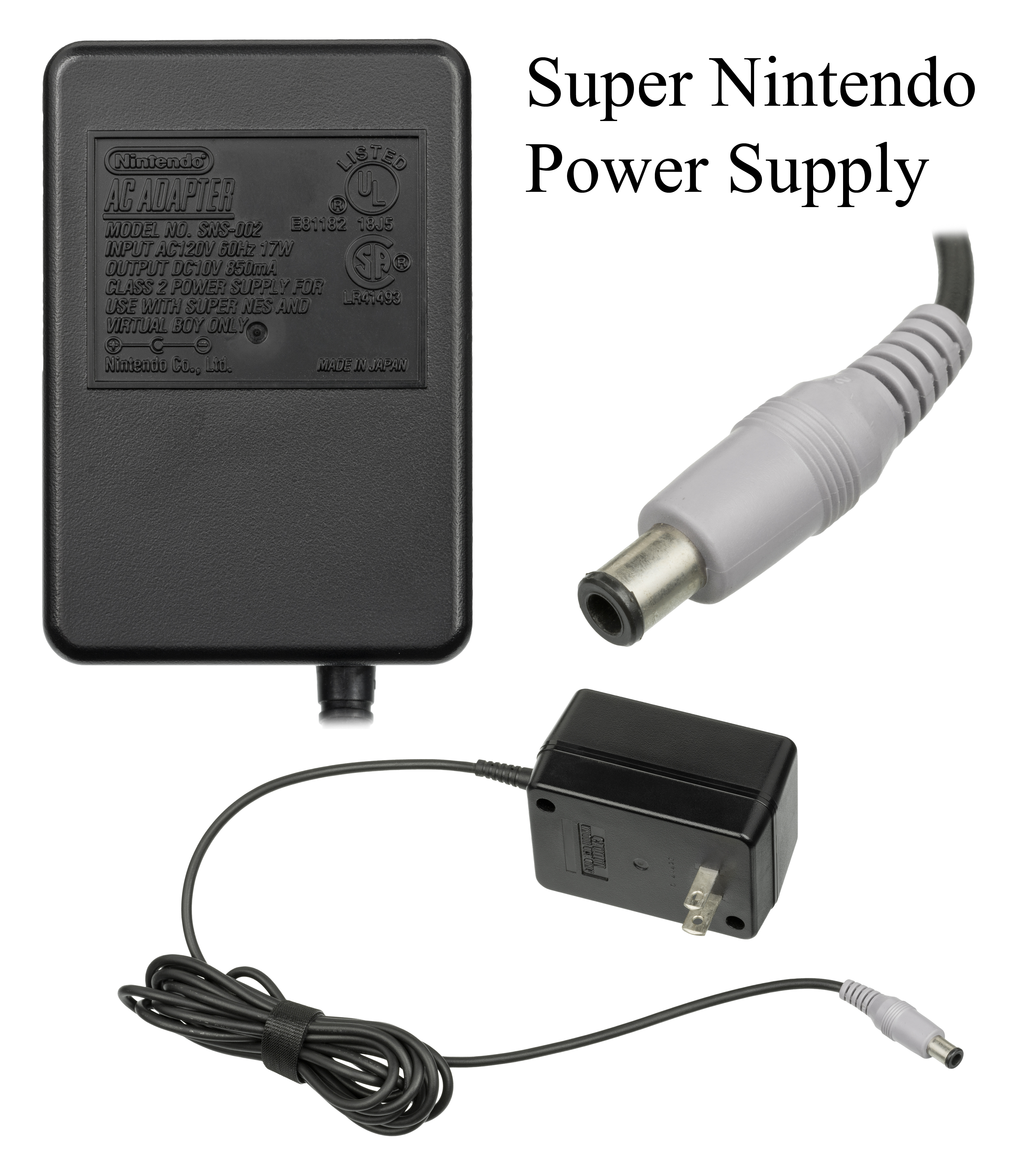 nintendo nes power adapter