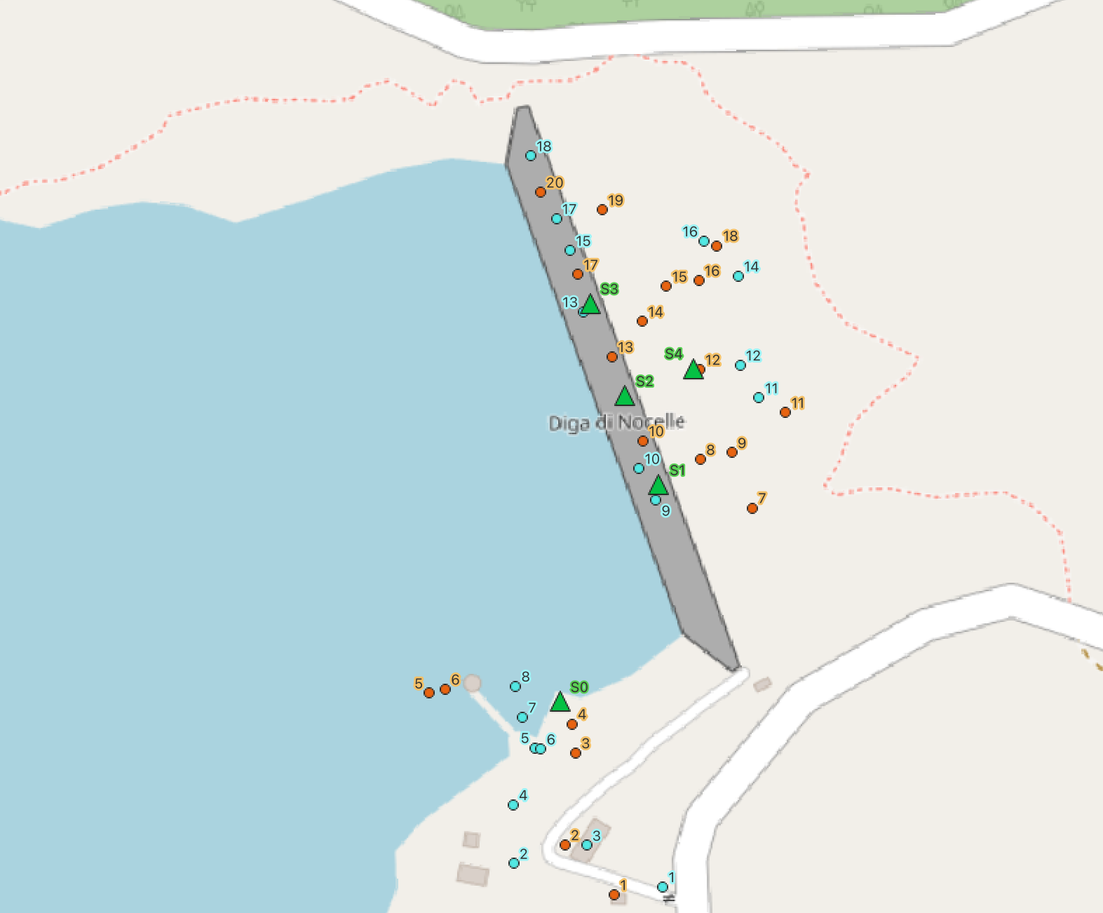 Persistent file. Persistent Scatterers. Scatterer.