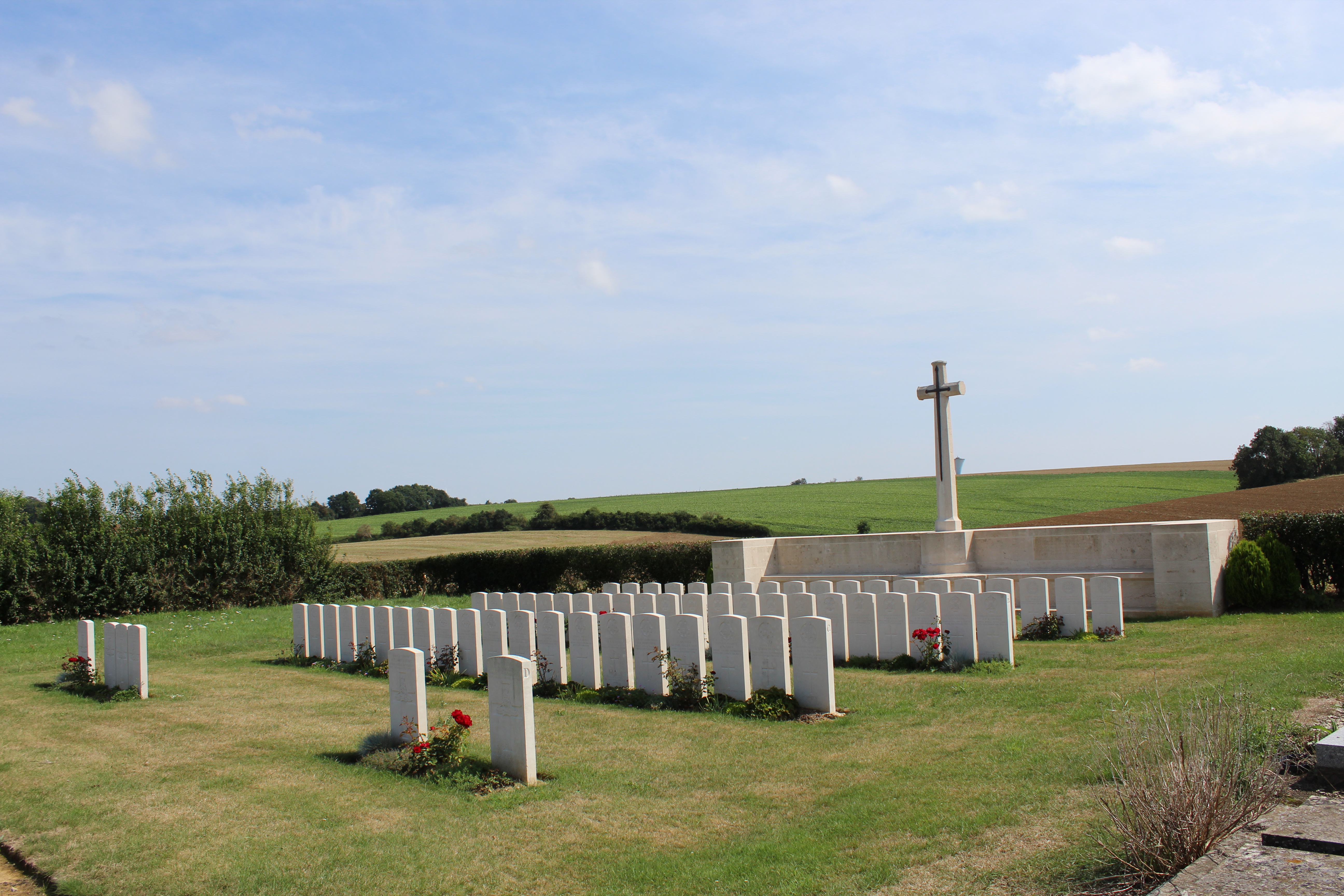 Cimetière communal de Berthaucourt Pontru  France Hauts-de-France Aisne Pontru 02490