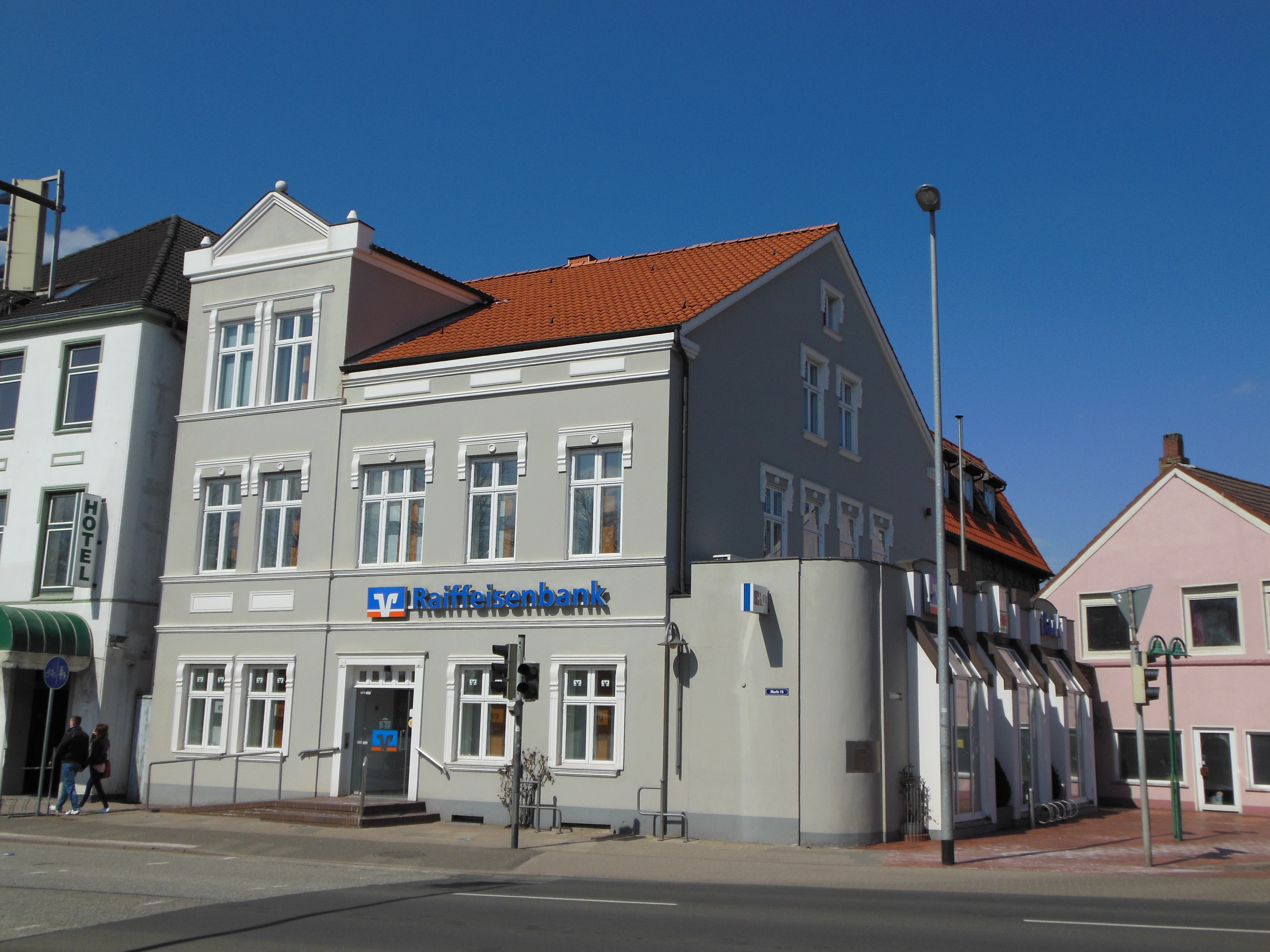 Bank buildings in Schleswig-Holstein.