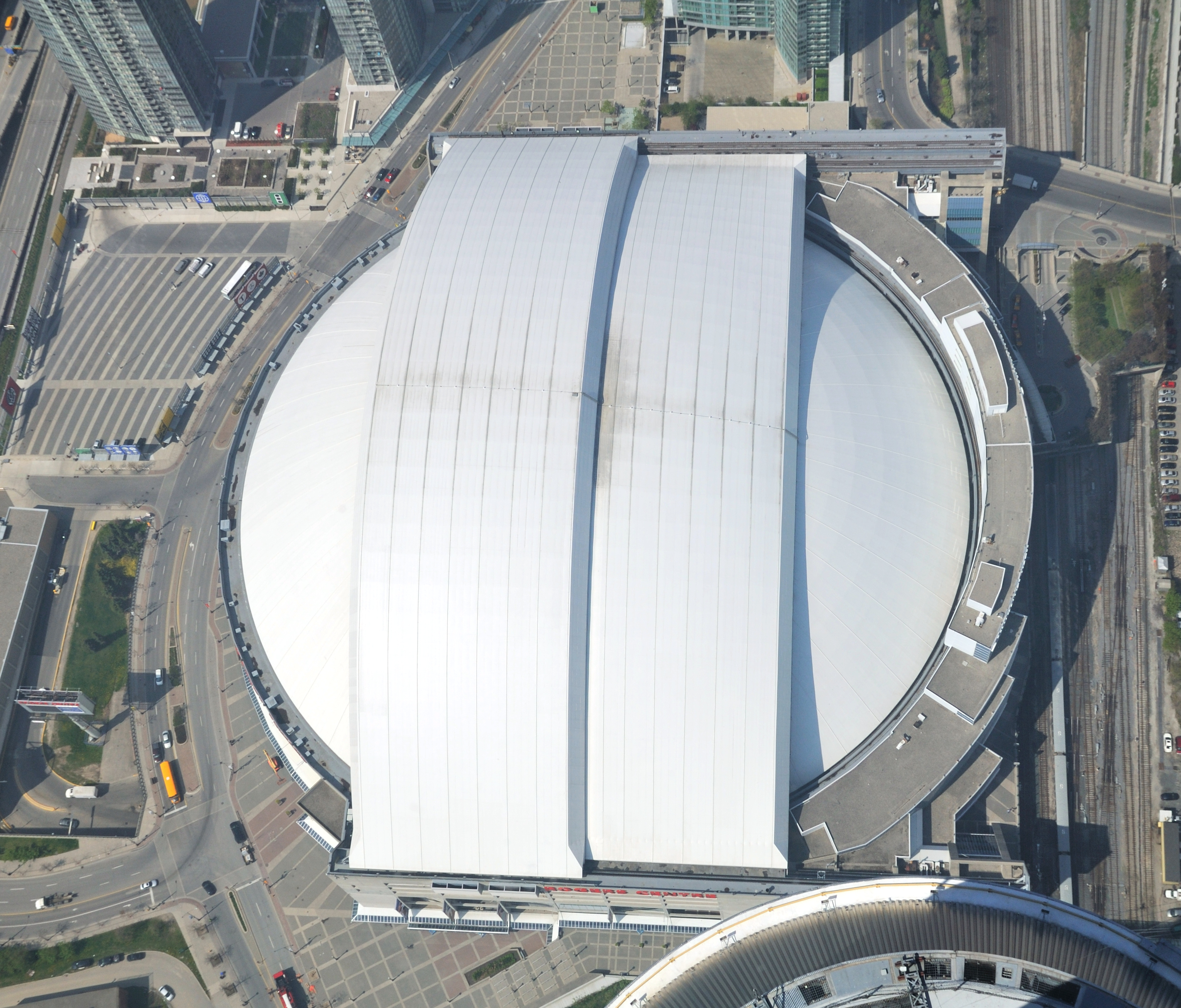 Roof Closing at Rogers Center(In a Minute), Indoor View 2021 MLB  トロント・ブルージェイズ 