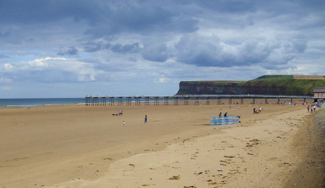 File:Summer afternoon, Saltburn - geograph.org.uk - 1526026.jpg