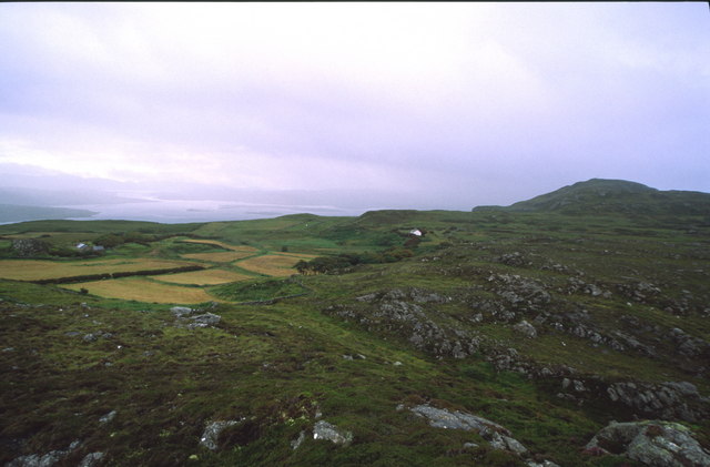 File:View south to 207m high point of Rosguill pensinula - geograph.org.uk - 306040.jpg