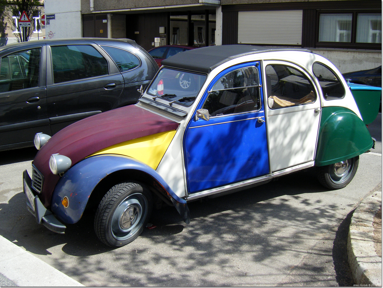 2cv разноцветная