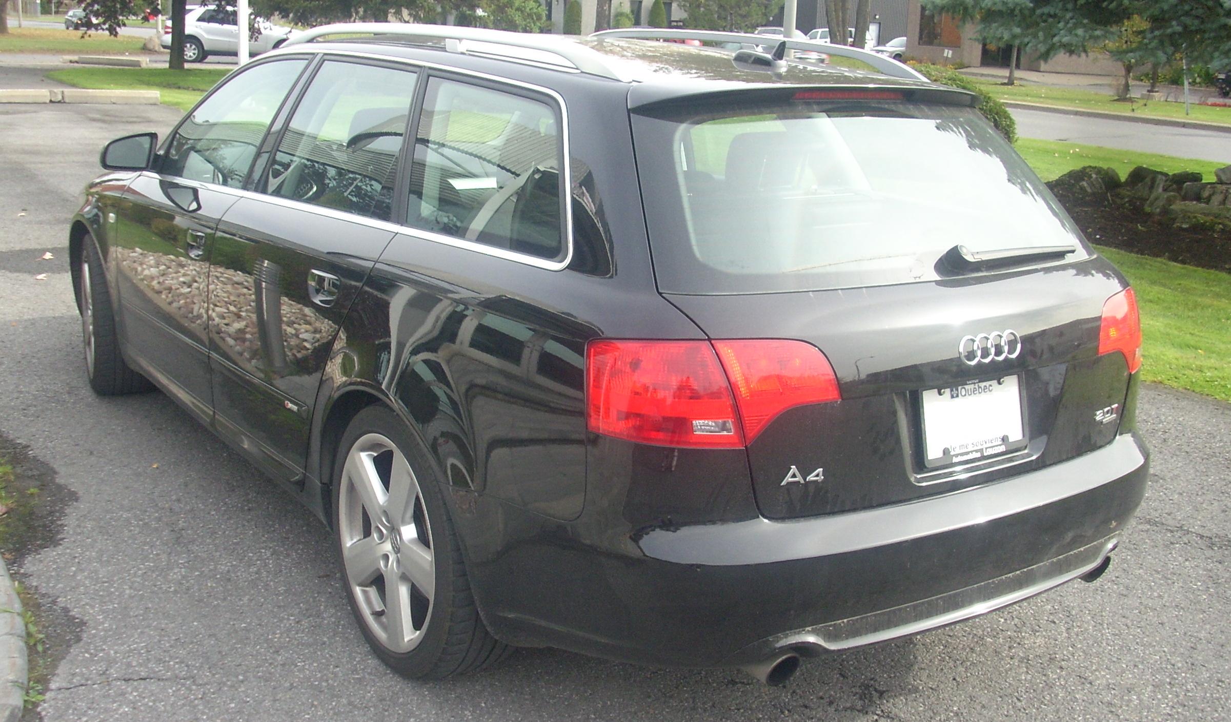 File:Audi A4 B6 rear 20080612.jpg - Wikimedia Commons