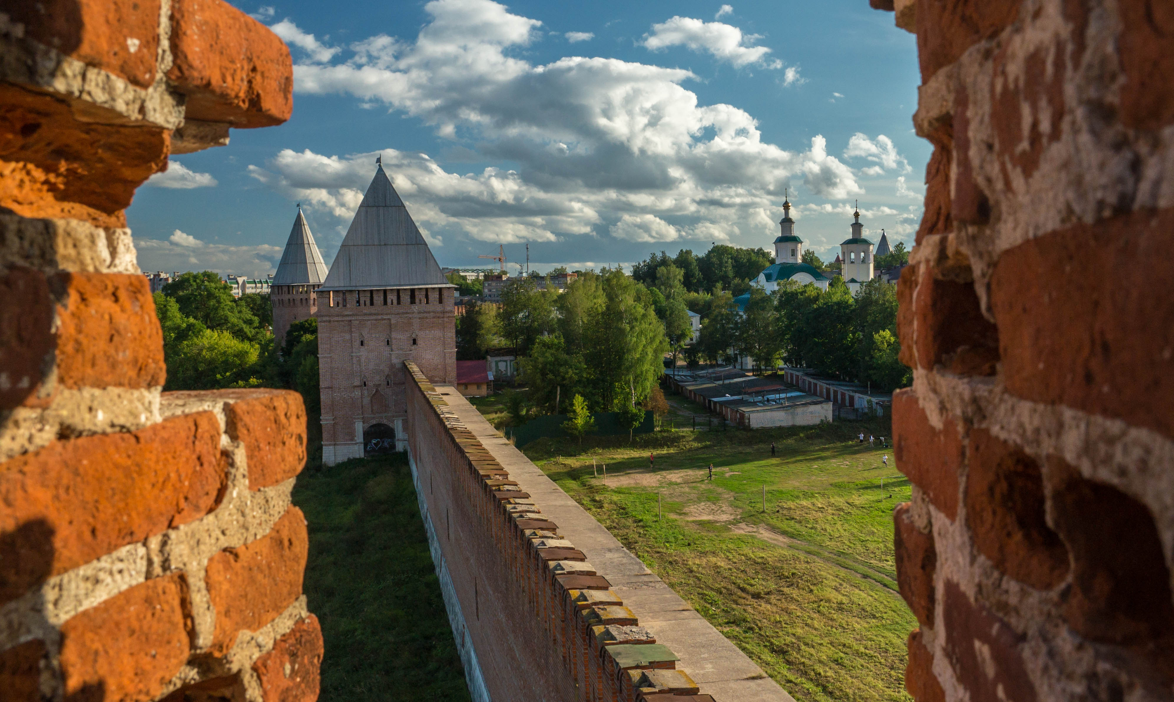 Фото крепостной стены