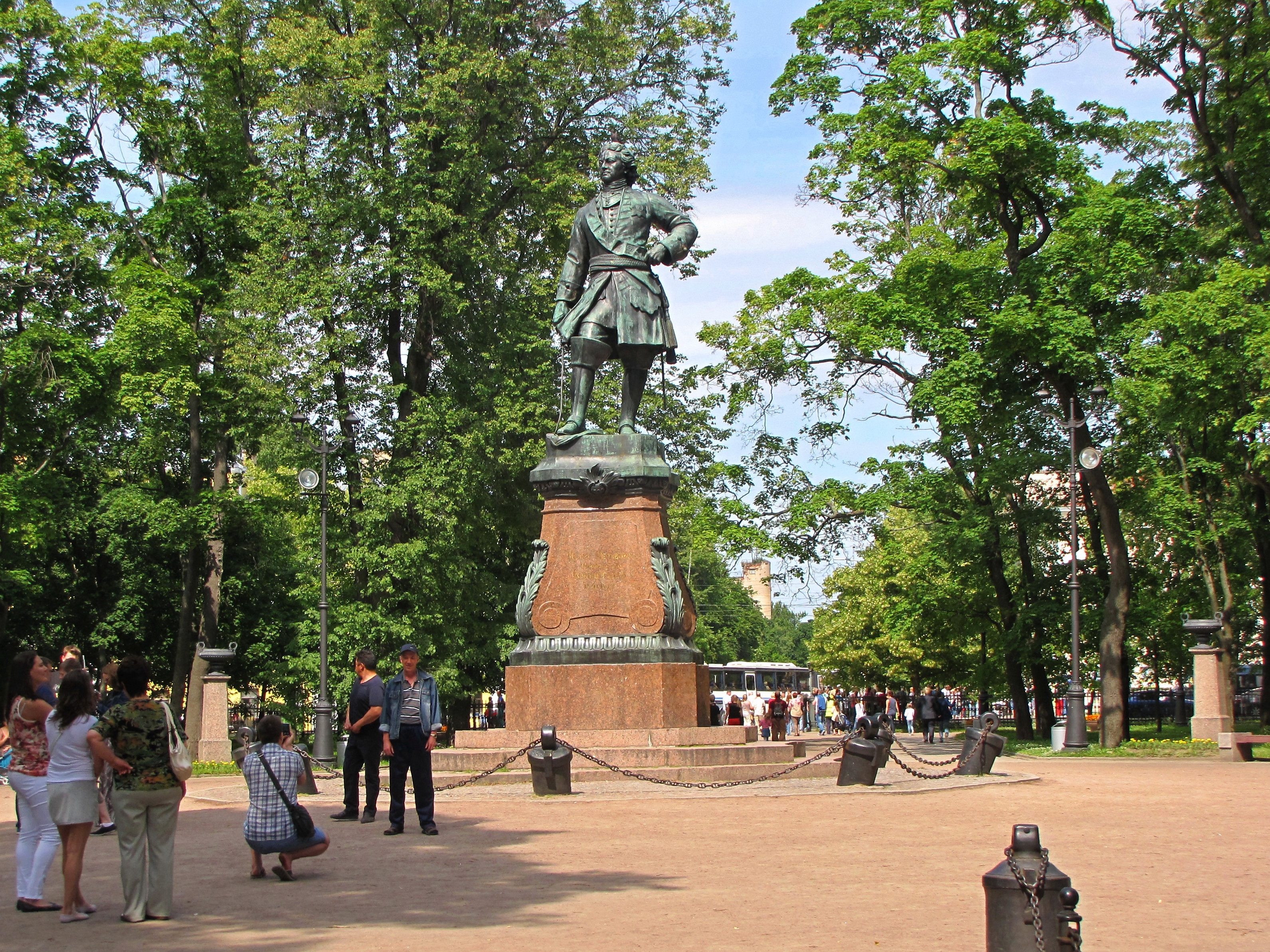 Памятник петру в кронштадте фото
