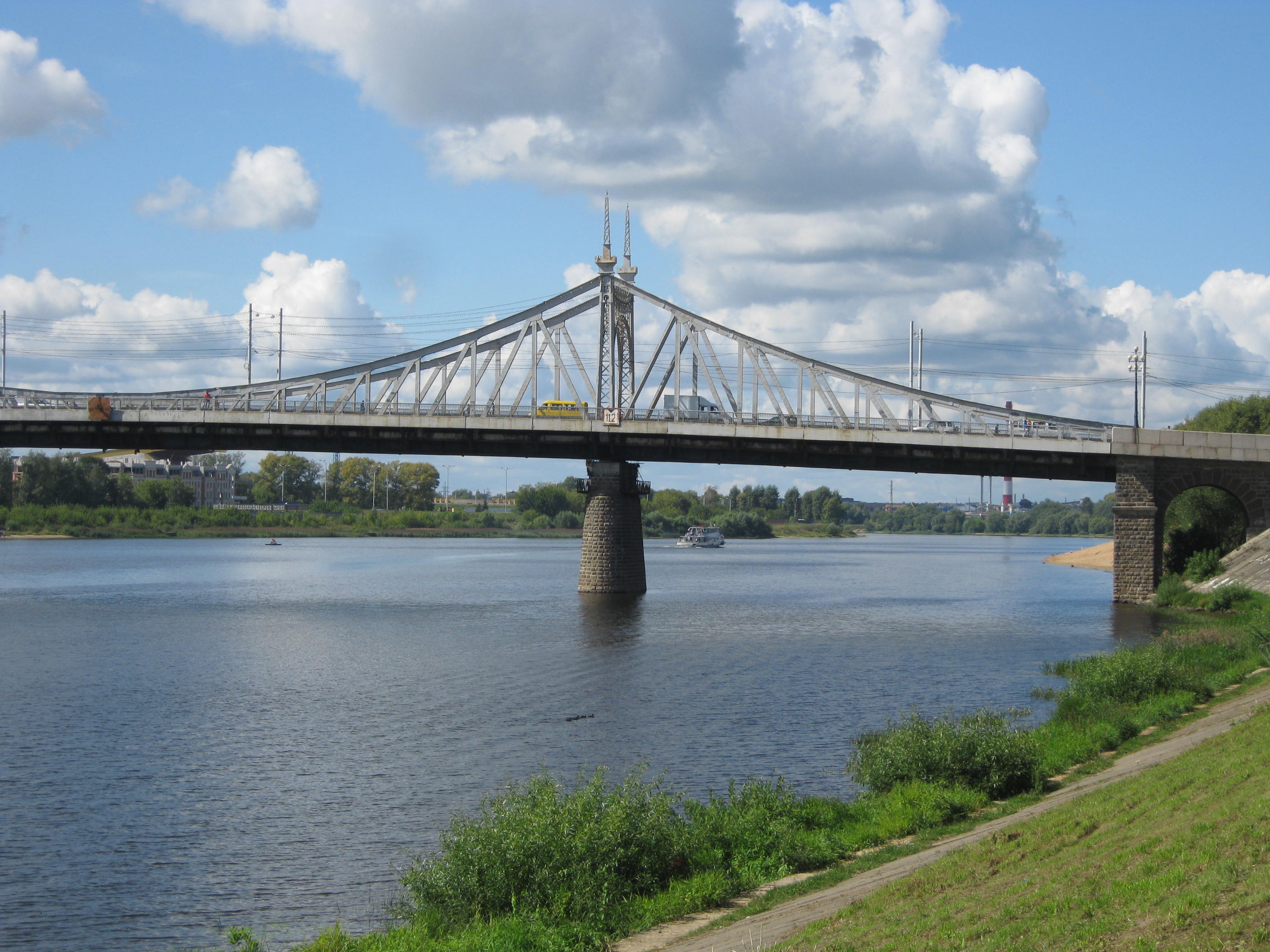 Староволжский мост в твери фото