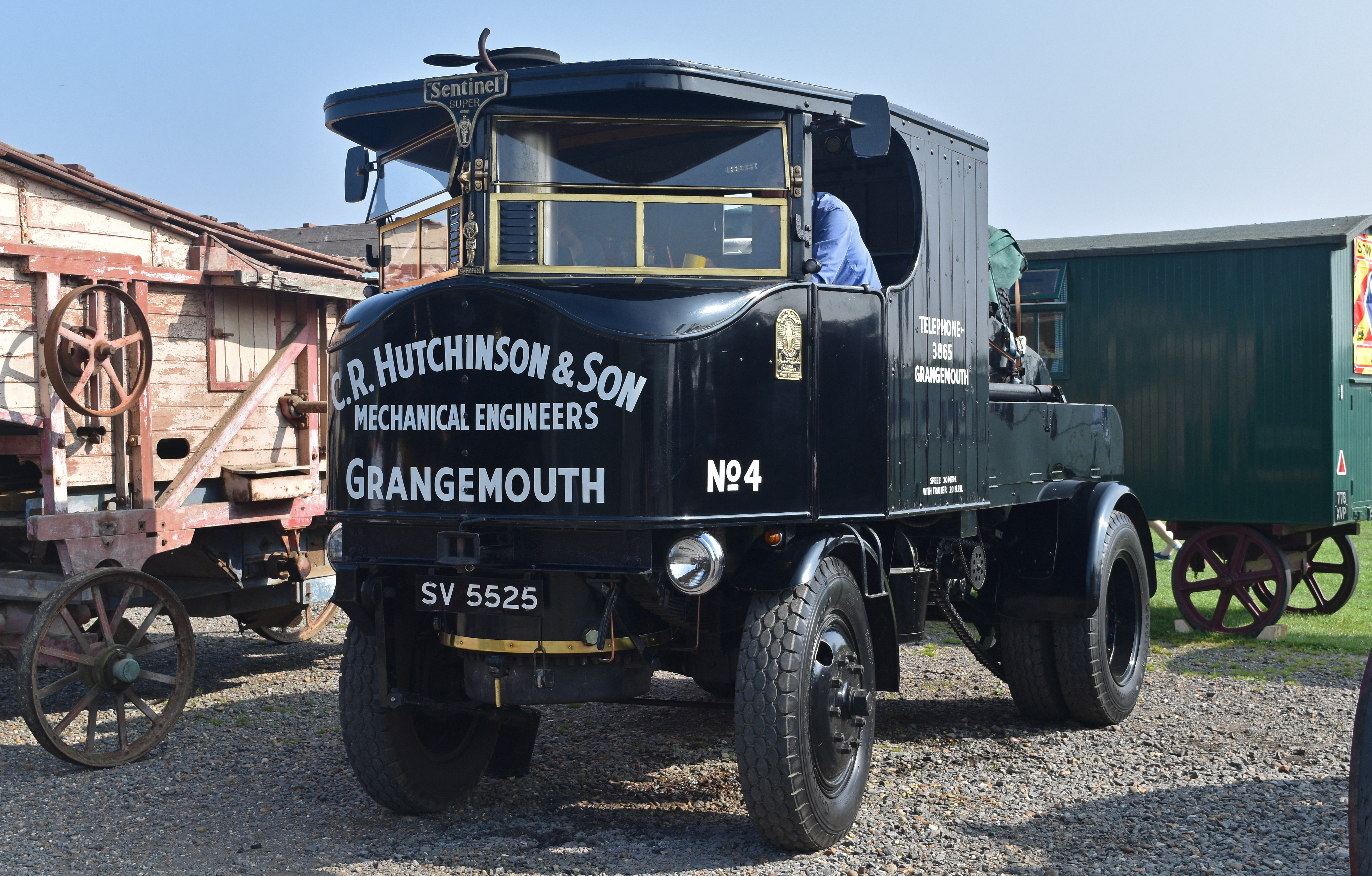 Foden c type steam wagon фото 20