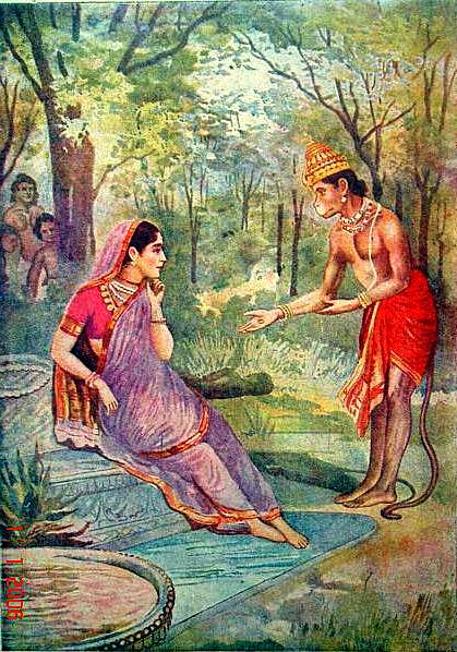 Chapter 36–Hanuman gives Ramas signet ring to Sita | Sundara Kandam.. Jai  Ram