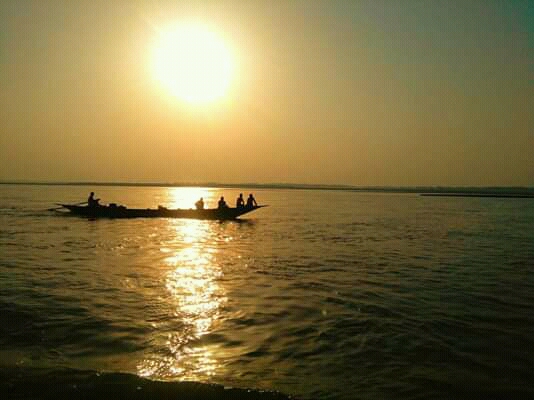 File:Jamuna River's sunset.jpg