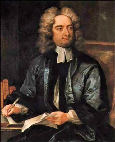 Jonathan Swift, one of the foremost prose satirists in the English language
