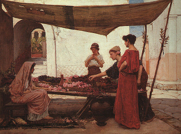 File:John William Waterhouse A Grecian Flower Market.jpg