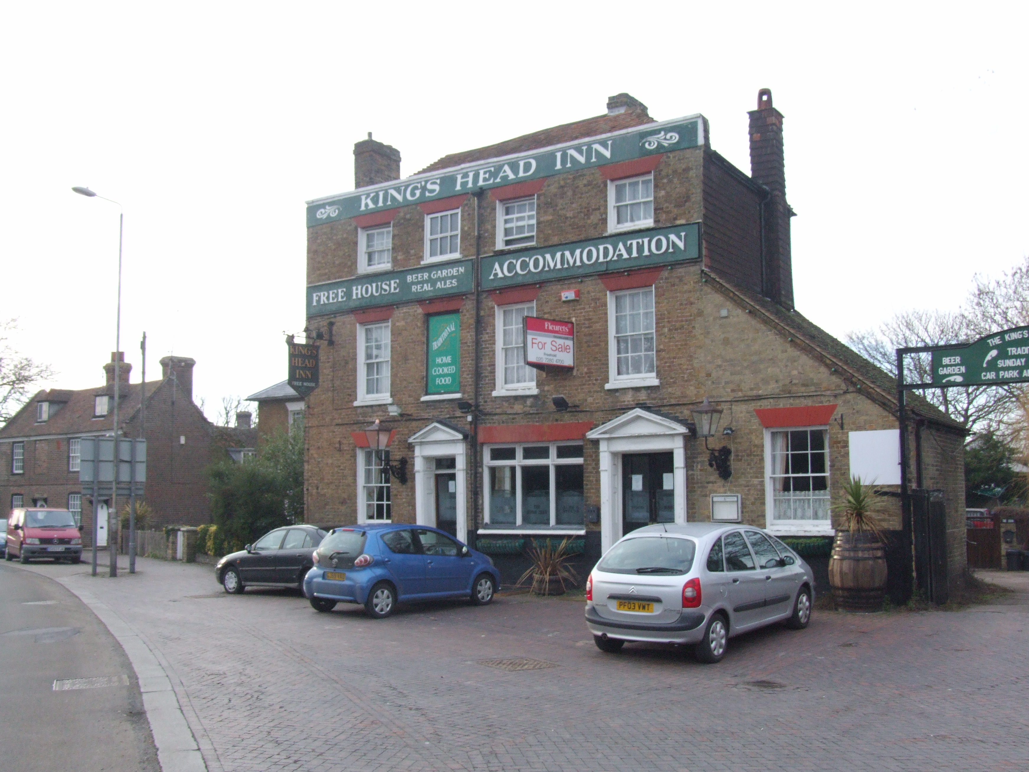 File King S Head Inn Sarre Geograph Org Uk 1713311 Jpg