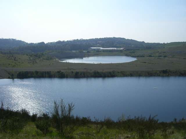Lakes near Black Bank - geograph.org.uk - 400560