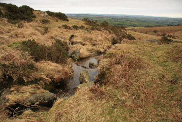 File:Leat head on Lud Brook - geograph.org.uk - 1182063.jpg