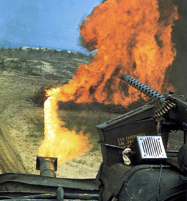 The Liquid Fire Spitting 45-millimeter Churchill Tank 