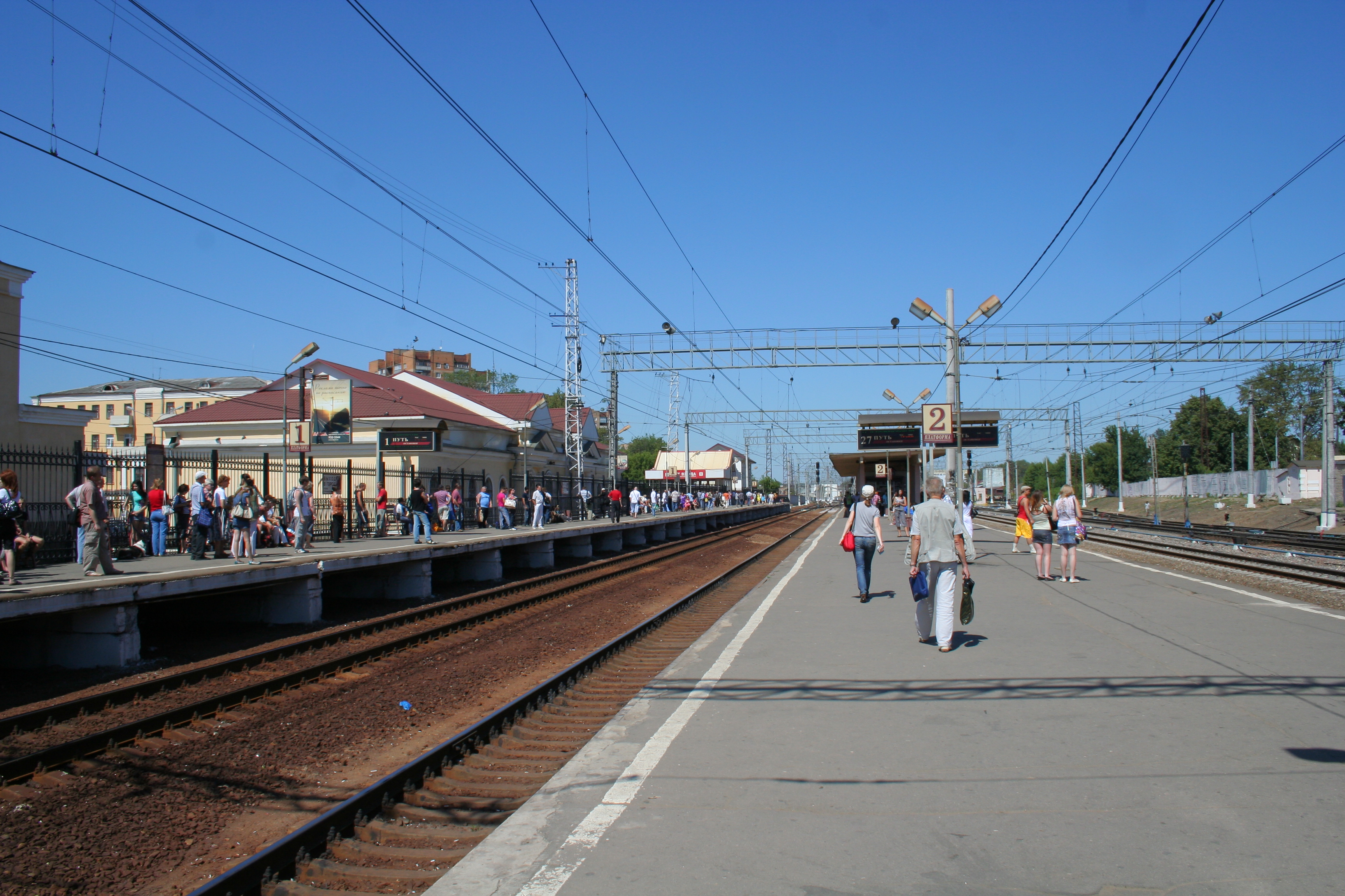 Подольск (станция, Московская железная дорога) — Википедия