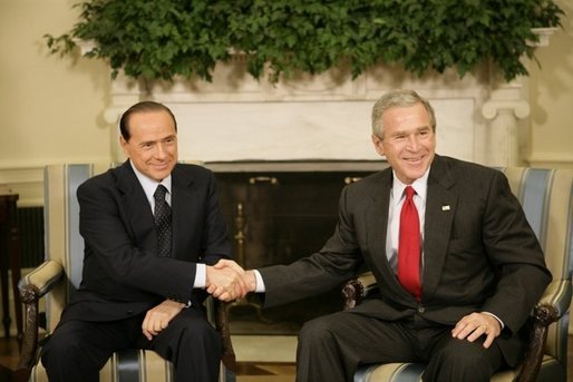 File:President George W. Bush shakes hands with Italian Prime Minister Silvio Berlusconi.jpg