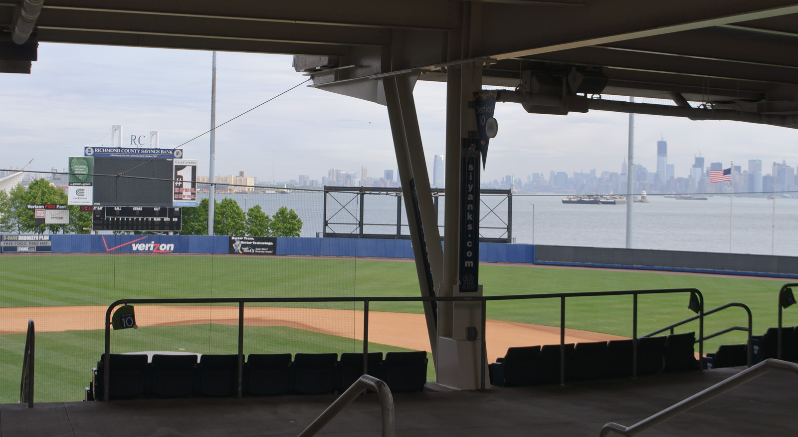 Richmond County Ball Park  Richmond county, Staten island, Baseball