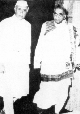 Jawaharlal Nehru with Tanguturi Prakasam