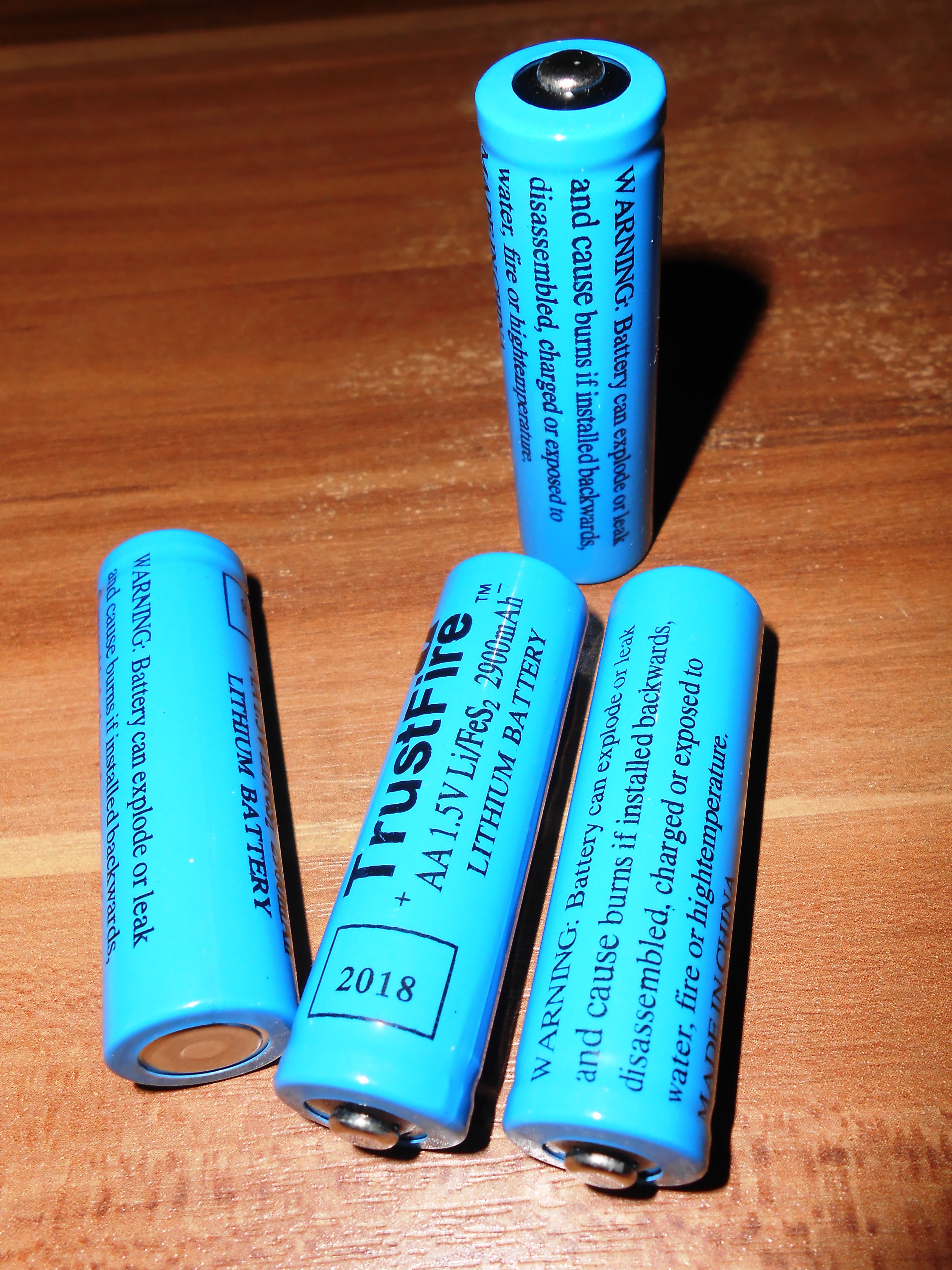 Lithium battery AA 1.5V/ 2900 mAh