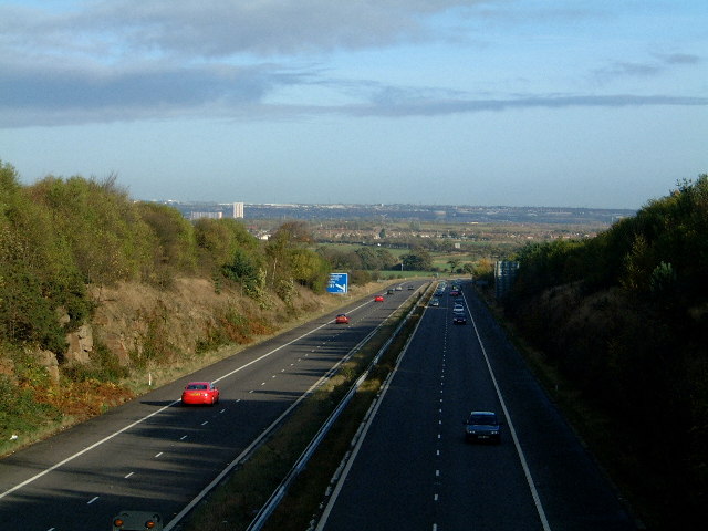 File:A194(M) northbound from Peareth Hall Road.jpg