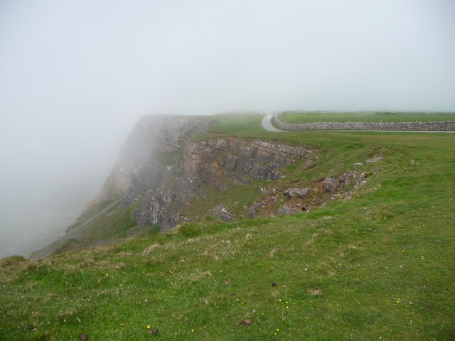 File:Coastal fog swirls in near Rhossili - geograph.org.uk - 2959210.jpg