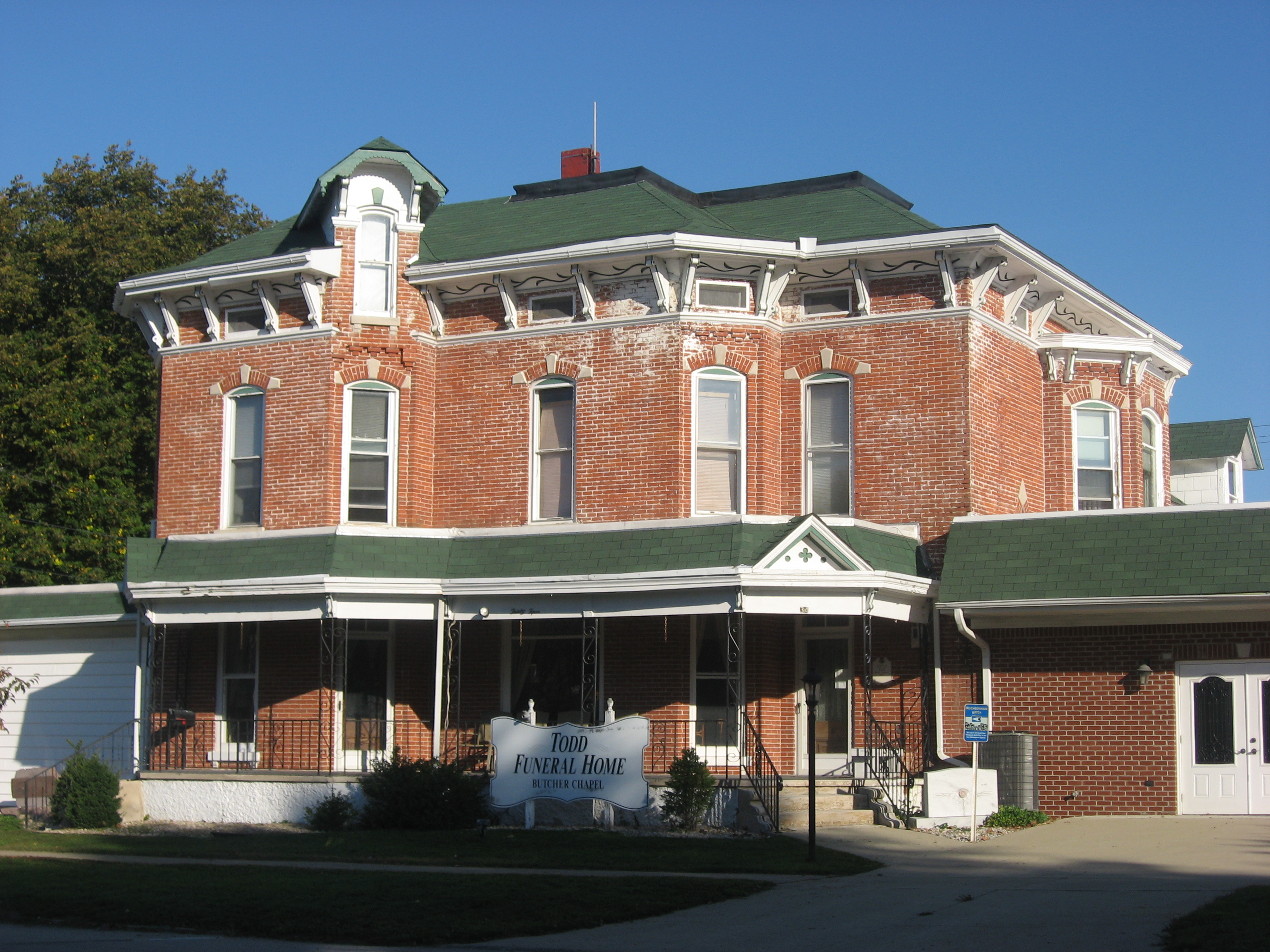 Dickerson funeral home : veedersburg in