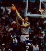 Miami Heat at Charlotte Hornets 1988-11-29 (ticket) (Rony Seikaly crop).jpg