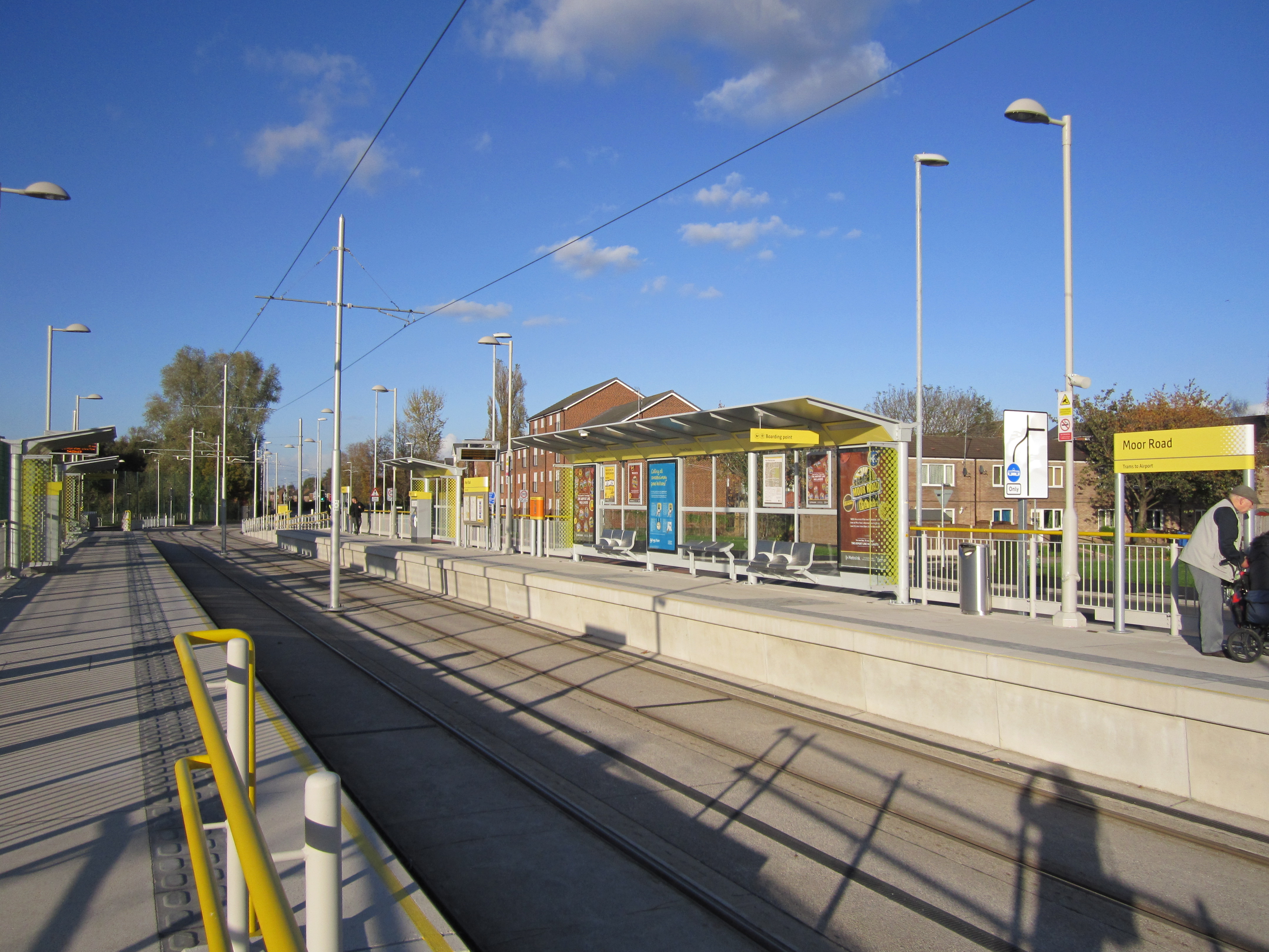 Moor Road tram stop