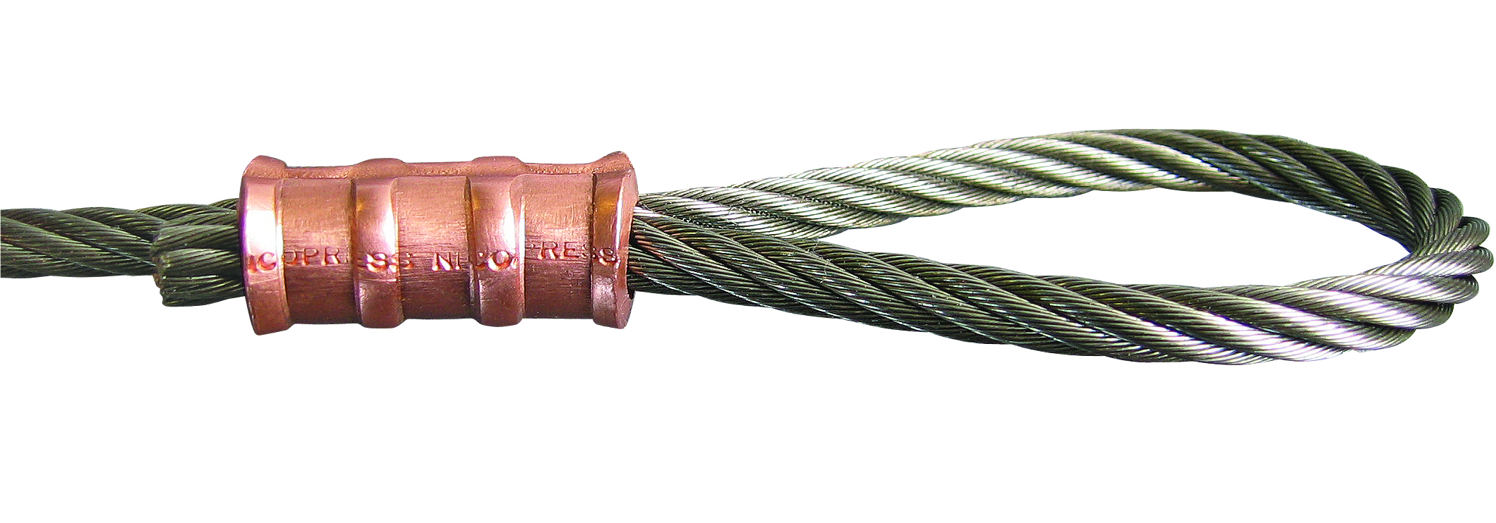 Swage on Wire Rope Ends