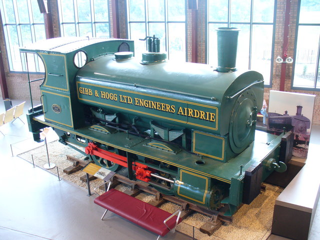 File:Old Tank Engine, Summerlee - geograph.org.uk - 1471973.jpg