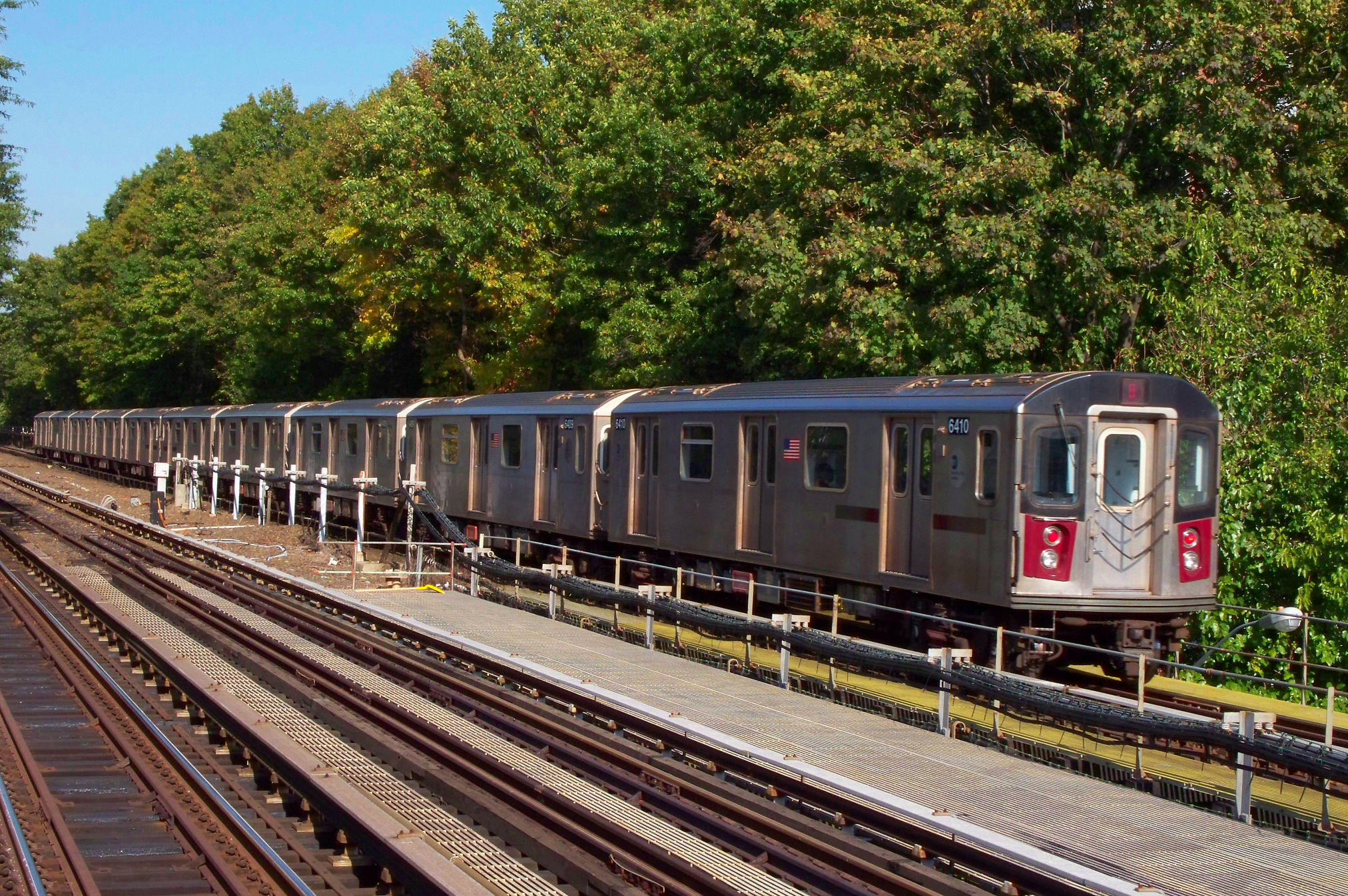 The train at 5 p m