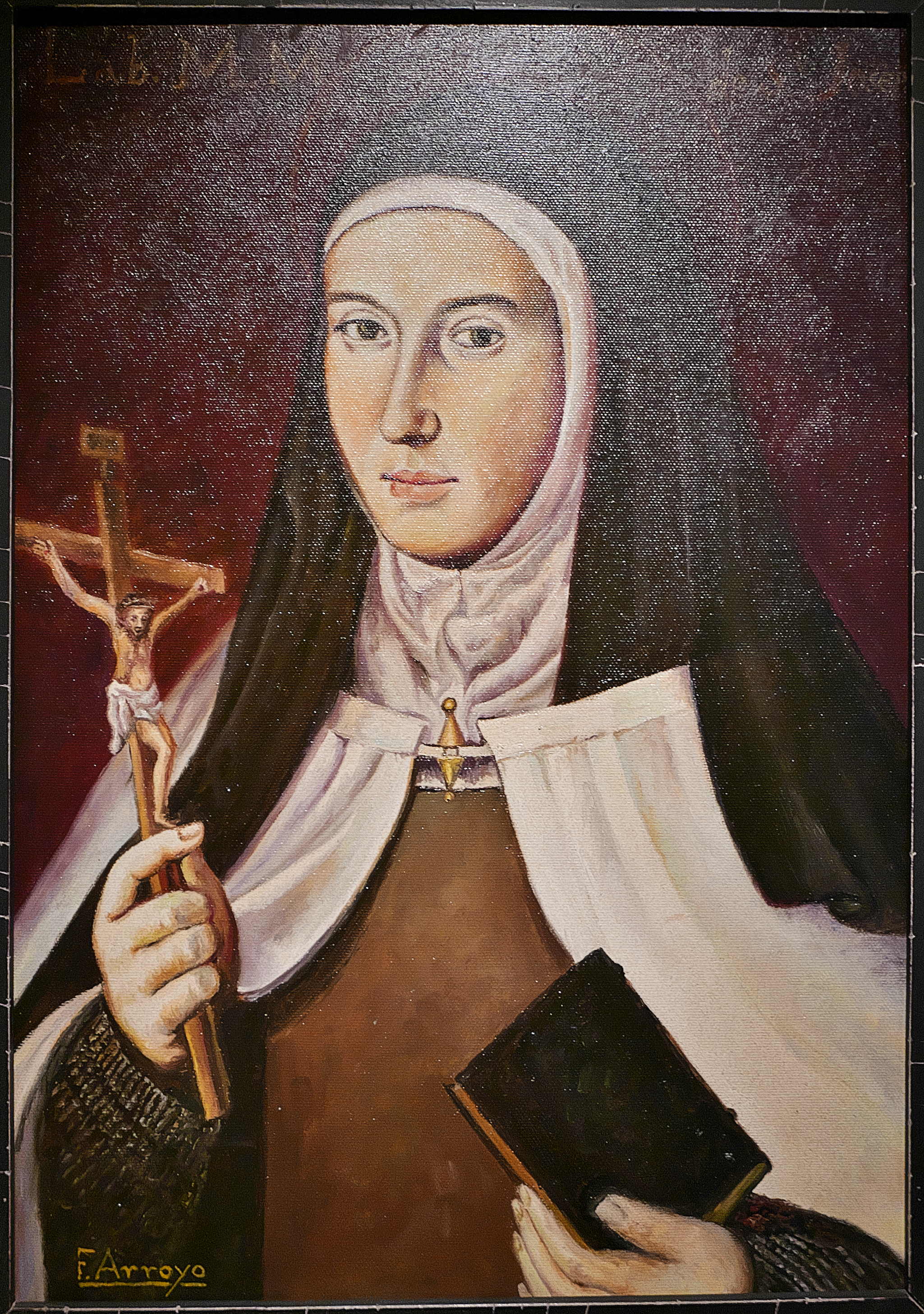 Copia de retrato de María de San José, primera priora de Sevilla