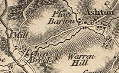 Historical map exert from 1809 Ordnance Survey map of Ashton Survey map.PNG