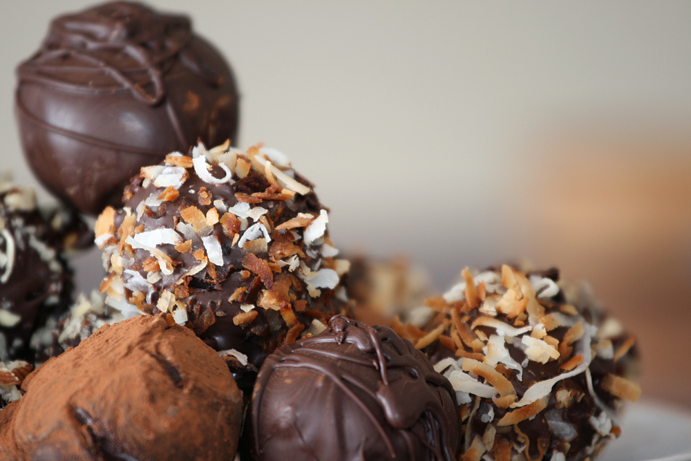 chocolate truffles