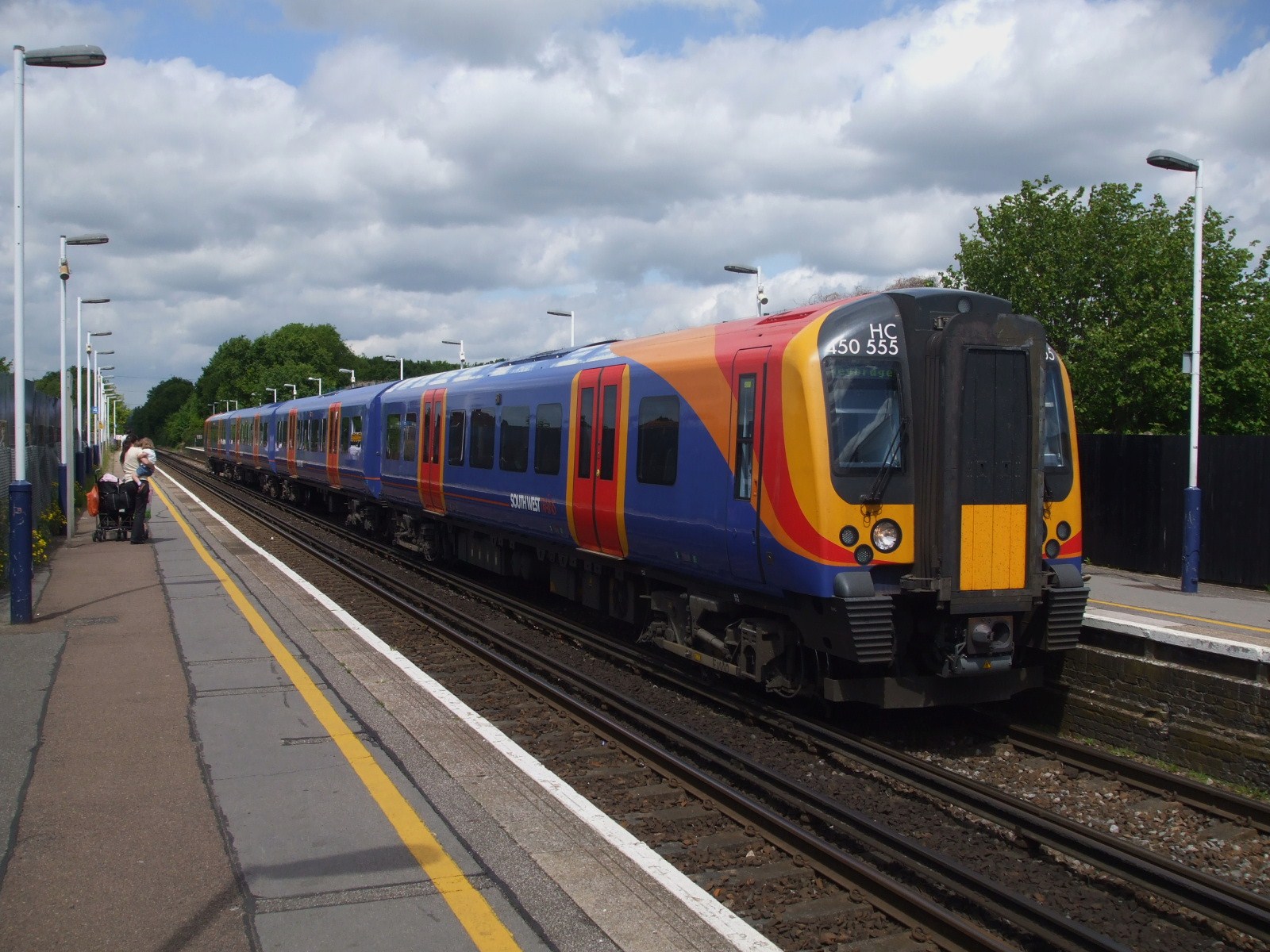 Chertsey branch line